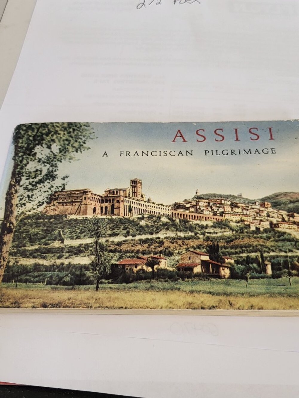 Vintage 1959 Assisi Franciscan Pilgrimage Italy Tourist Travel Book Photos